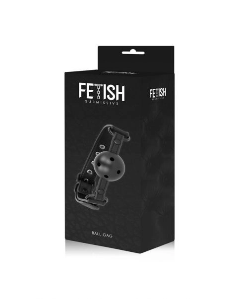 Fetish Bâillon-boule Respirant En Cuir Vegan 4 Fetish Bâillon-boule Respirant En Cuir Vegan – Image 4