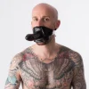 Rubber Fetish Baillon Gode Latex