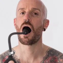 Rubber Fetish Baillon Gonglable En Forme De Boule Latex