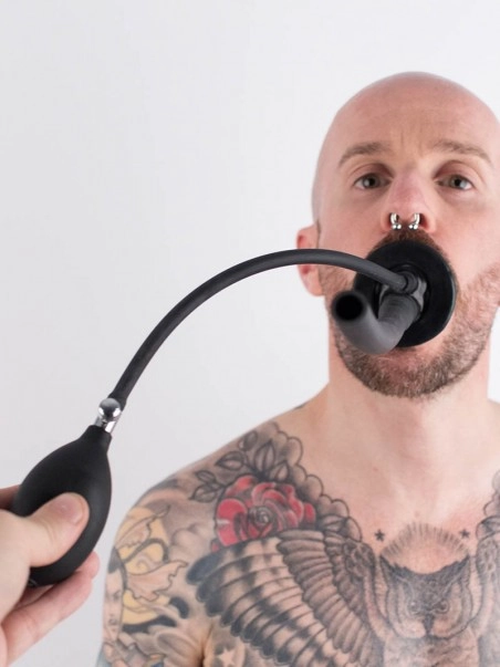 Rubber Fetish Baillon Tube Gonflable Latex 2 Rubber Fetish Baillon Tube Gonflable Latex – Image 2