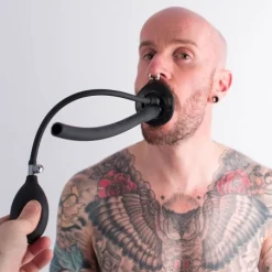 Rubber Fetish Baillon Tube Gonflable Latex