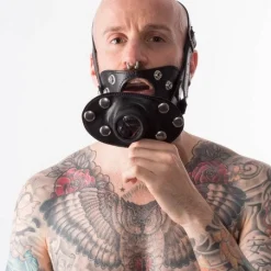 RoB Accessoires Baillon Uro Cuir -Vestiaire Fetish Soldes baillon uro cuir 6