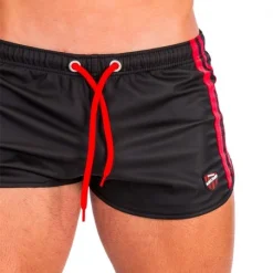 Barcode Berlin Short Byron Bandes Rouges