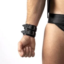 RoB Accessoires Bracelet De Force Cuir -Vestiaire Fetish Soldes bracelet de force cuir 2