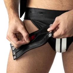 RoB Accessoires Bracelet Porte-billets Bande Blanc Cuir -Vestiaire Fetish Soldes bracelet porte billets bande blanc cuir 2