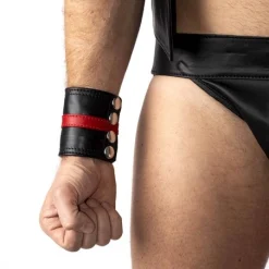 RoB Accessoires Bracelet Porte-billets Fist-Fucking Bande Centrale Cuir -Vestiaire Fetish Soldes bracelet porte billets fist fucking bande centrale cuir 2