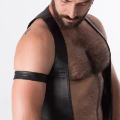 RoB Accessoires Brassard Cuir Ajustable -Vestiaire Fetish Soldes brassard cuir ajustable 10