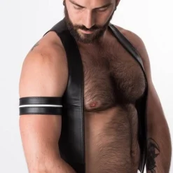 RoB Accessoires Brassard Large Ajustable Pressions -Vestiaire Fetish Soldes brassard large ajustable pressions 4