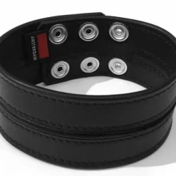 RoB Accessoires Brassard Large Ajustable Pressions -Vestiaire Fetish Soldes brassard large ajustable pressions 43