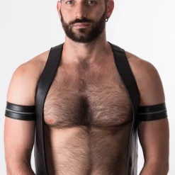 RoB Accessoires Brassard Large Ajustable Pressions -Vestiaire Fetish Soldes brassard large ajustable pressions 49