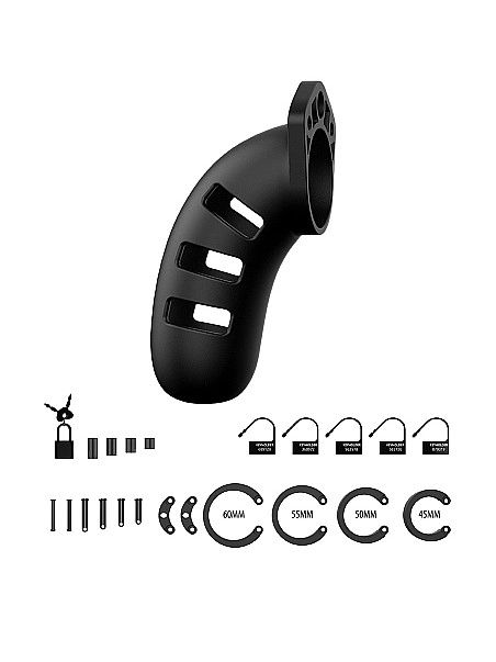 Cage De Chasteté Souple "21" (noire) - Mancage 3 Cage De Chasteté Souple "21" (noire) - Mancage – Image 3