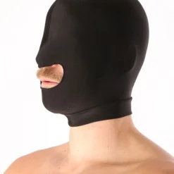 Autres Cagoule Anonyme Spandex, 1 Orifice -Vestiaire Fetish Soldes cagoule anonyme spandex 1 orifice 2