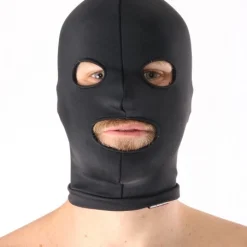 Autres Cagoule Anonyme Spandex, 3 Orifices -Vestiaire Fetish Soldes cagoule anonyme spandex 3 orifices 3