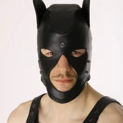 Bruthal Gear Cagoule Chien Cuir -Vestiaire Fetish Soldes cagoule chien cuir bruthal gear 2