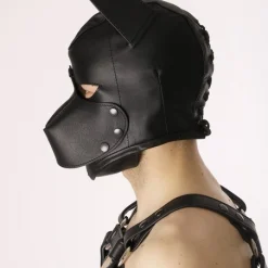 Bruthal Gear Cagoule Chien Cuir -Vestiaire Fetish Soldes cagoule chien cuir bruthal gear 3