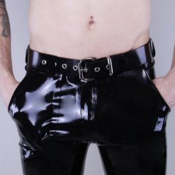 Ceinture En Latex Texturée Checker - Latex 101 -Vestiaire Fetish Soldes ceinture en latex texturee checker latex 101 4