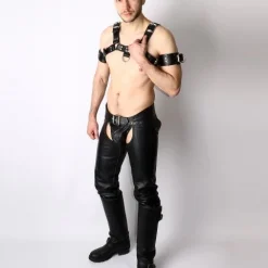 Chaps RoB Cuir -Vestiaire Fetish Soldes chaps rob cuir 5