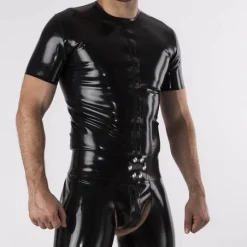 RoB Latex Et Néoprène Chaps Short Latex -Vestiaire Fetish Soldes chaps short latex 2