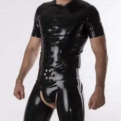 RoB Latex Et Néoprène Chaps Short Latex -Vestiaire Fetish Soldes chaps short latex 3