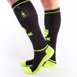 Brutus Chaussettes Hautes Party Socks Fuck (plusieurs Coloris) -Vestiaire Fetish Soldes chaussettes hautes party socks fuck plusieurs coloris 6