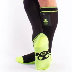 Brutus Chaussettes Hautes Party Socks Gas Mask (plusieurs Coloris) -Vestiaire Fetish Soldes chaussettes hautes party socks mask plusieurs coloris 6