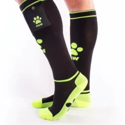 Brutus Chaussettes Hautes Party Socks Paw (plusieurs Coloris) -Vestiaire Fetish Soldes chaussettes hautes party socks paw plusieurs coloris 14