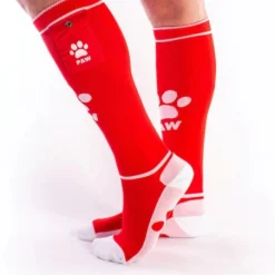 Brutus Chaussettes Hautes Party Socks Paw (plusieurs Coloris) -Vestiaire Fetish Soldes chaussettes hautes party socks paw plusieurs coloris 2