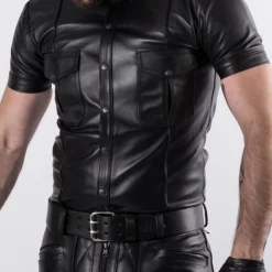 Bruthal Gear Chemise Cuir Slim Fit Premium