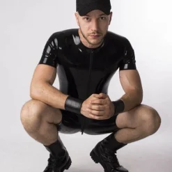 RoB Latex Et Néoprène Combinaison Courte Latex -Vestiaire Fetish Soldes combinaison courte latex 5