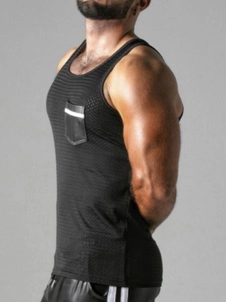 Débardeur Sexy En Mesh Look At Harder - Locker Gear 2 Débardeur Sexy En Mesh Look At Harder - Locker Gear – Image 2