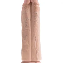 Pipedream Double Gode Ventouse King Cock 30,5 Cm X 9,1 Cm -Vestiaire Fetish Soldes double gode ventouse king cock 2