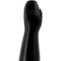 All Black Gode 2 Mains Noir 40 X 11.8 Cm -Vestiaire Fetish Soldes gode 2 mains noir 2