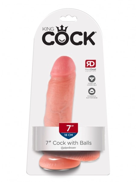 Pipedream Gode King Cock Réaliste 7' - 19,4 X 4,6 Cm 5 Pipedream Gode King Cock Réaliste 7' - 19,4 X 4,6 Cm – Image 5