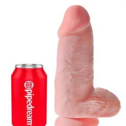 Pipedream Gode King Cock Réaliste Chubby 25 X 7,6 Cm -Vestiaire Fetish Soldes gode realiste chubby 10