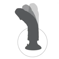 Pipedream Gode Ventouse Vibrant King Cock 8' - 17,8 X 4,8 Cm -Vestiaire Fetish Soldes gode ventouse vibrant 11