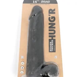 Gode Hung'r Bruno 37 X 7.7 Cm -Vestiaire Fetish Soldes gode xxl gay bruno 11