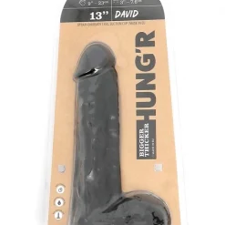 Gode Hung'r David 33 X 7.6 Cm -Vestiaire Fetish Soldes gode xxl gay david 11