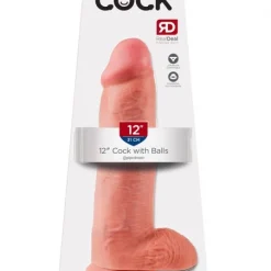 Pipedream Gros Gode King Cock Réaliste 12' - 30,5 X 7,6 Cm -Vestiaire Fetish Soldes gros gode realiste 30 cm 4