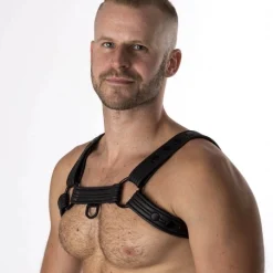 665 Harnais H Bulldog Néoprène 6 665 Harnais H Bulldog Néoprène -Vestiaire Fetish Soldes harnais h bulldog neoprene 665 2