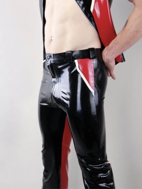 Jeans Bicolore Contrast - Latex 101 1 Jeans Bicolore Contrast - Latex 101