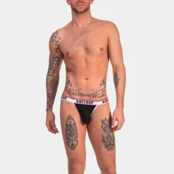 Barcode Berlin Jockstrap Cosme 8 Barcode Berlin Jockstrap Cosme -Vestiaire Fetish Soldes jockstrap cosme barcode 2