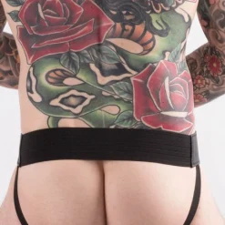 Rob Jockstrap Zippé Cuir -Vestiaire Fetish Soldes jockstrap zippe cuir 4