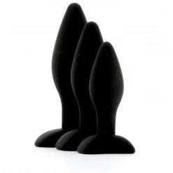 Brutus Kit 3 Plugs D’entrainement En Silicone -Vestiaire Fetish Soldes kit plug anal 2