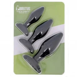 Brutus Kit 3 Plugs D’entrainement En Silicone -Vestiaire Fetish Soldes kit plug anal 6