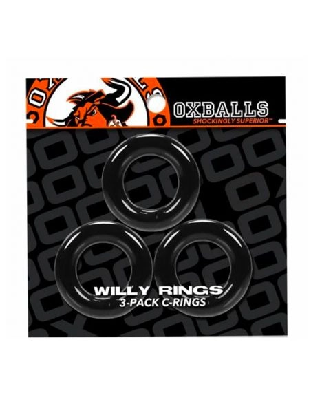 Oxballs Lot 3 Cockrings Willy 2 Oxballs Lot 3 Cockrings Willy – Image 2
