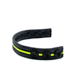 665 Cockring Néoprène à Pressions Gun Strap -Vestiaire Fetish Soldes lot de 3 cockrings fat willy oxballs 12