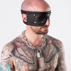 RoB Accessoires Masque Bastille Cuir -Vestiaire Fetish Soldes masque bastille cuir 3