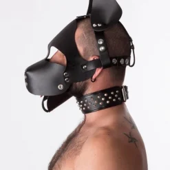 Bruthal Gear Masque Chien Cuir -Vestiaire Fetish Soldes masque chien cuir 3