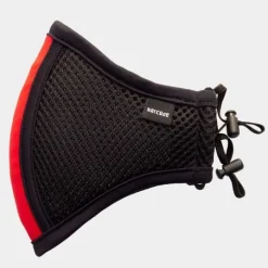 Barcode Berlin Masque Lieutenant Skyler -Vestiaire Fetish Soldes masque lieutenant skiler rouge 4