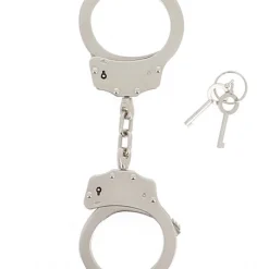 Autres Menottes Avec Rainure De Verrouillage Métal -Vestiaire Fetish Soldes menottes avec rainure de verrouillage metal 3